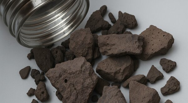 xrf-analysis of chrome-ore | © CRB Analyse Service GmbH